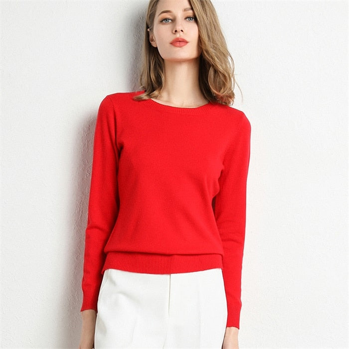 Knitted Pullover Women Sweater - Frederika’s favorites 🦊