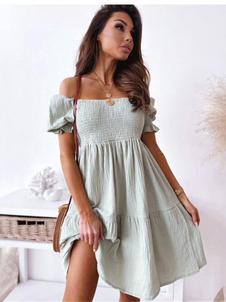 Queen Plain Short Dress - Frederika’s favorites 🦊