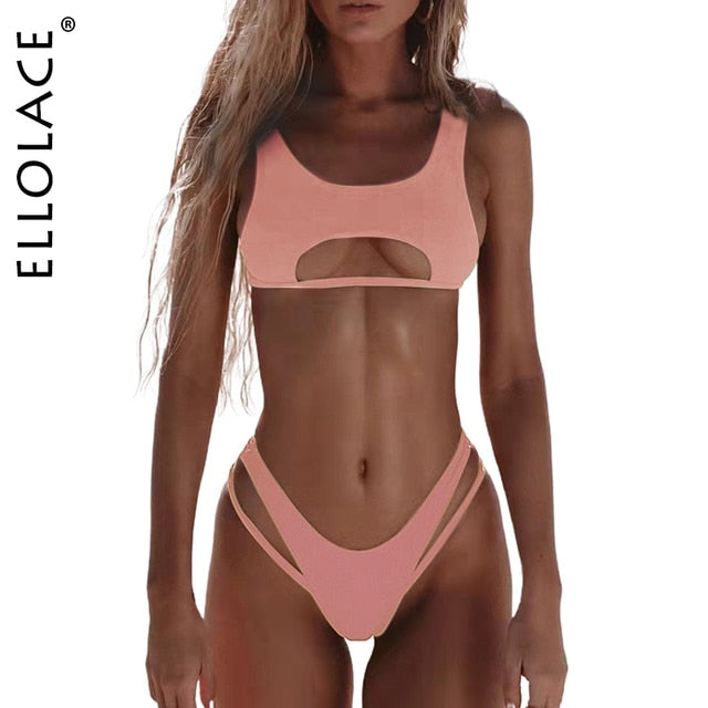 High Cut Hollow Out Micro Swimwear - Frederika’s favorites 🦊