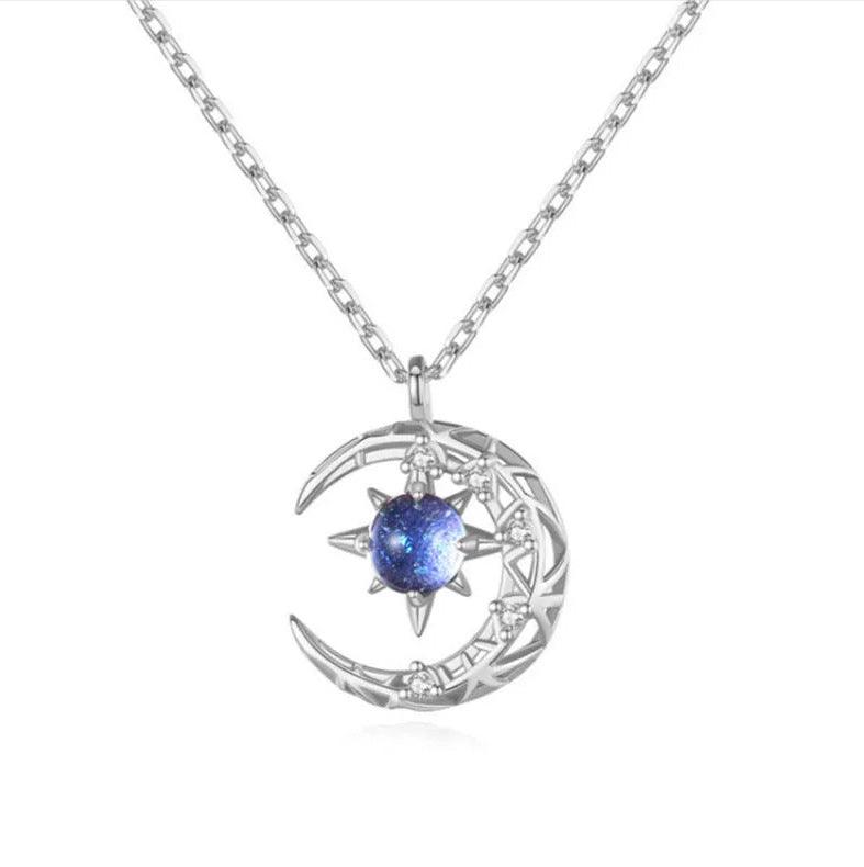 Explosive Style Star And Moon Necklace Female Trend - Frederika’s favorites 🦊