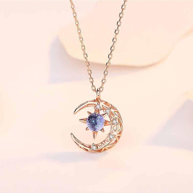 Explosive Style Star And Moon Necklace Female Trend - Frederika’s favorites 🦊
