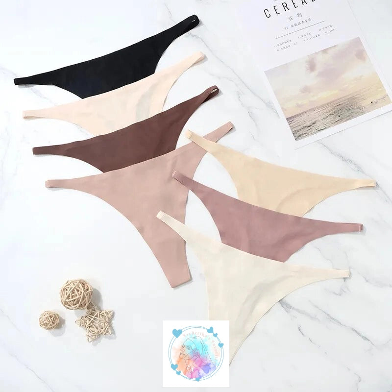 Satin Thong Bikini Panties for Women - Comfortable and Sexy Underwear