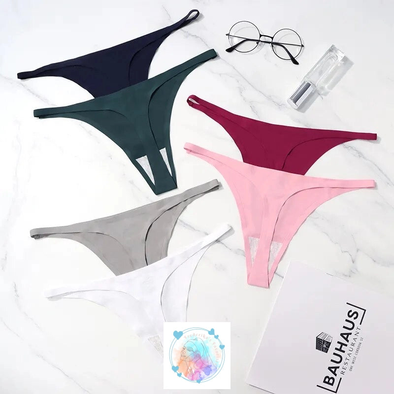 Satin Thong Bikini Panties for Women - Comfortable and Sexy Underwear