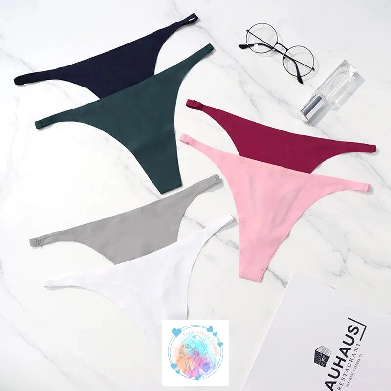 Satin Thong Bikini Panties for Women - Comfortable and Sexy Underwear