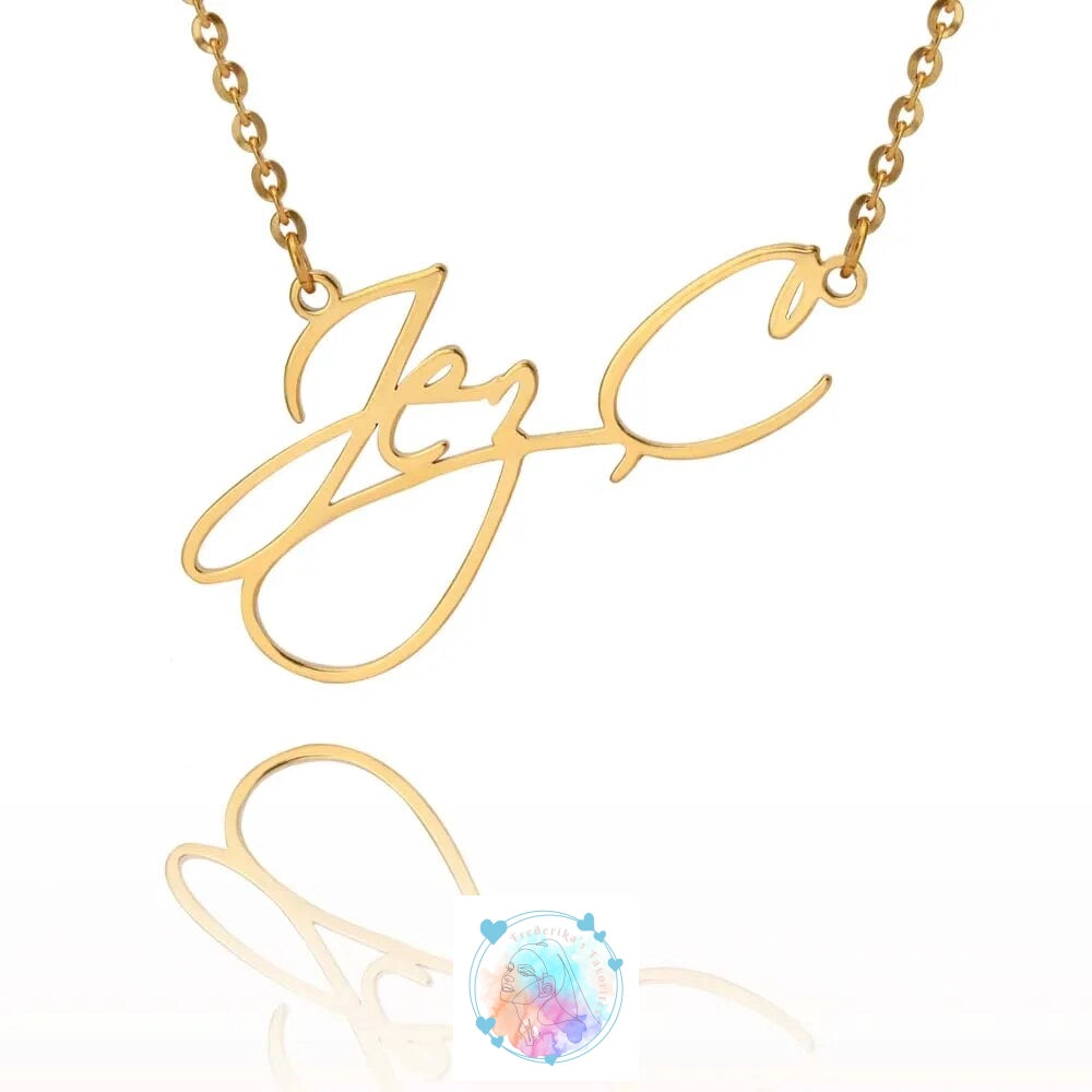 Personalized Joias Name Necklace - Stylish Stainless Steel Pendant with Custom Name for Women