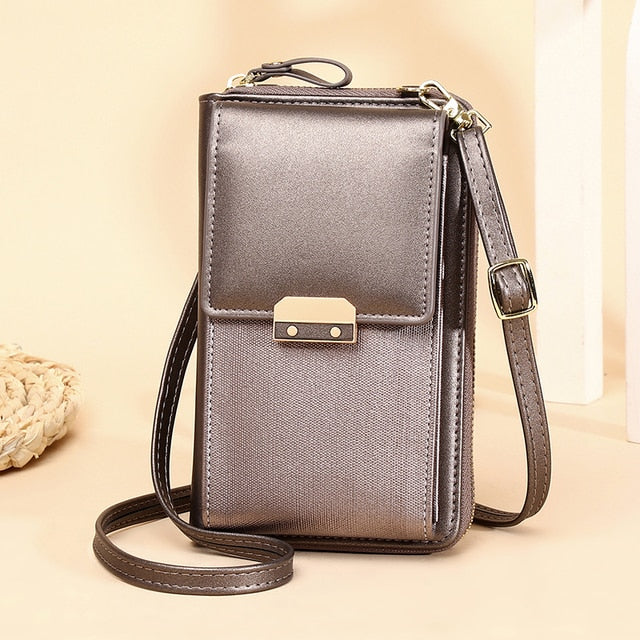 PU Leather Ladies Wallet Crossbody Bag - Frederika’s favorites 🦊