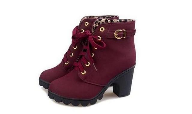Autumn Winter Thick Heeled Woman Boots - Frederika’s favorites 🦊