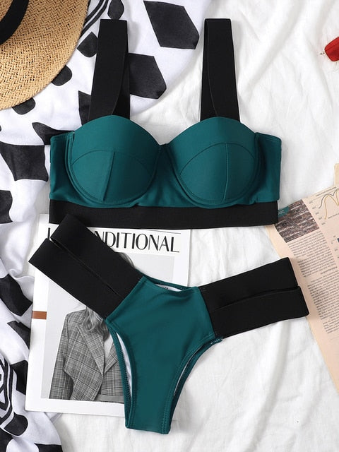 Patchwork Sexy Swimwear - Frederika’s favorites 🦊