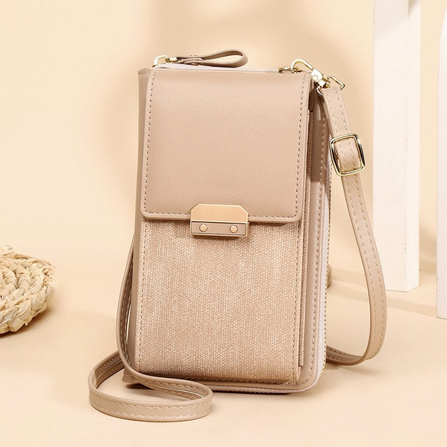 PU Leather Ladies Wallet Crossbody Bag - Frederika’s favorites 🦊