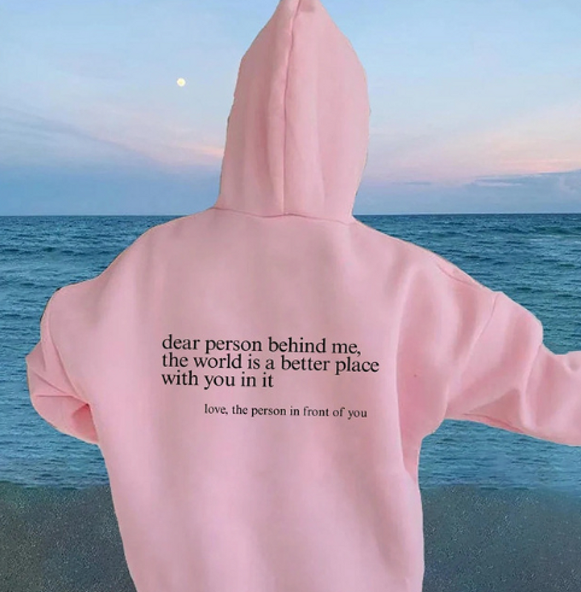 "Dear Person behind Me" Hoodie - Frederika’s favorites 🦊