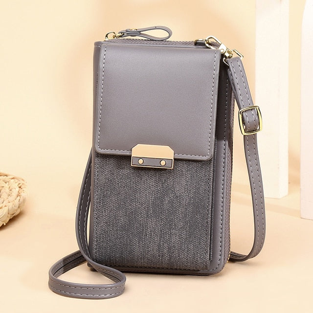 PU Leather Ladies Wallet Crossbody Bag - Frederika’s favorites 🦊