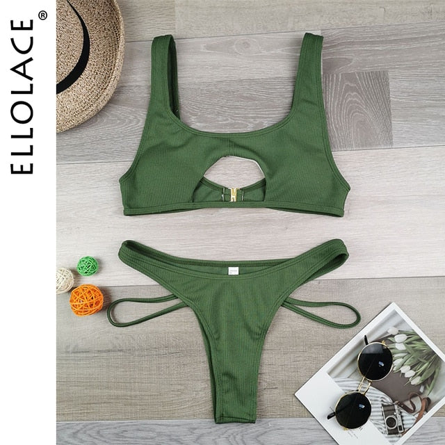 High Cut Hollow Out Micro Swimwear - Frederika’s favorites 🦊