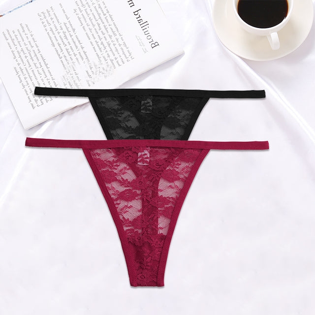 2PCS/Set Women Lace G-string Panties - Frederika’s favorites 🦊
