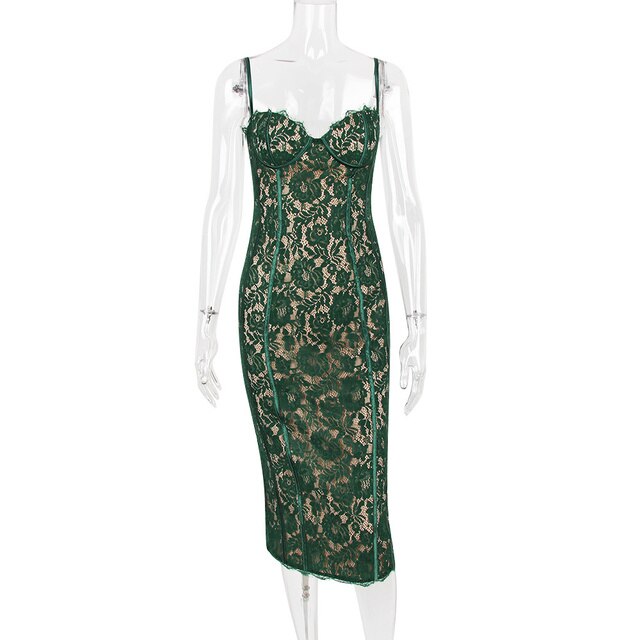 Elegant Backless Midi Dress - Frederika’s favorites 🦊