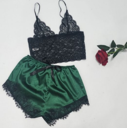 Lace Satin Sleepwear Set - Frederika’s favorites 🦊