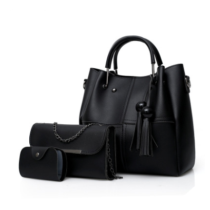 European and American fashion single shoulder Messenger bag ladies three-piece tassels mother bag - Frederika’s favorites 🦊