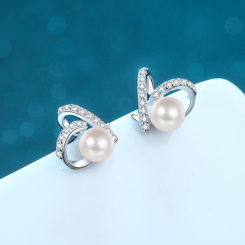 Freshwater Pearl Engagement Stud Earring - Frederika’s favorites 🦊