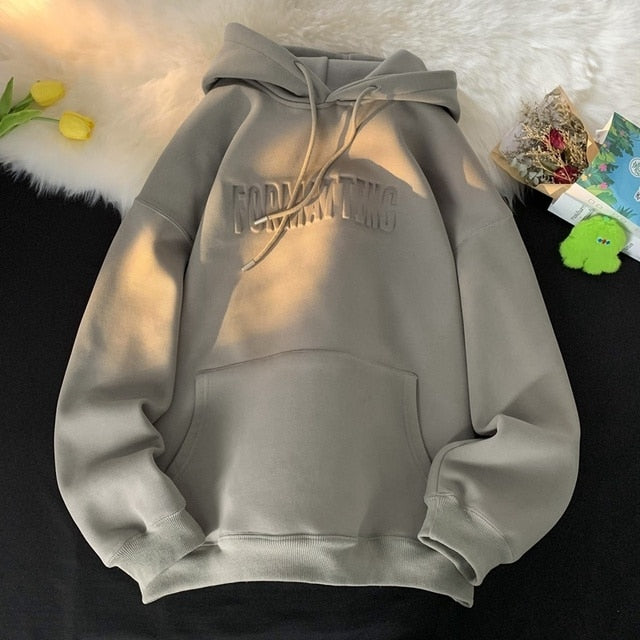 Winter Letter Women Thicken Hoodies - Frederika’s favorites 🦊