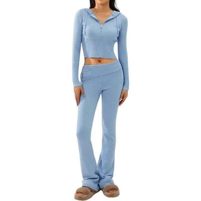 Spring Knitted Women's Two Piece Sets - Frederika’s favorites 🦊