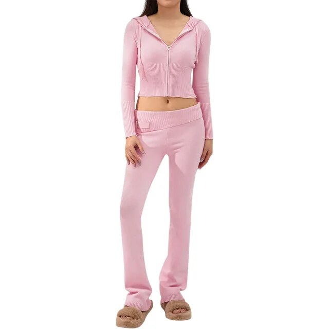 Spring Knitted Women's Two Piece Sets - Frederika’s favorites 🦊