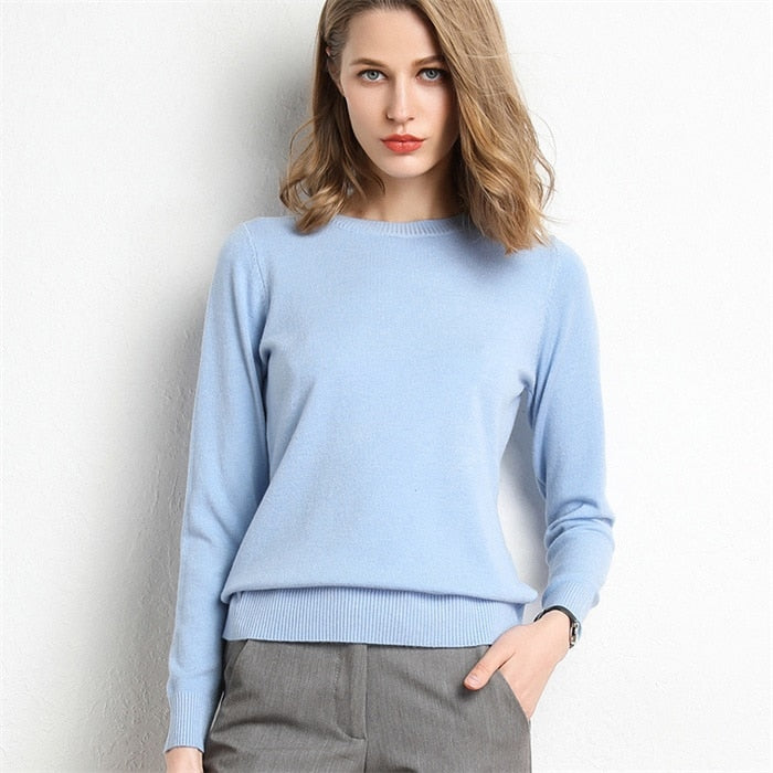 Knitted Pullover Women Sweater - Frederika’s favorites 🦊