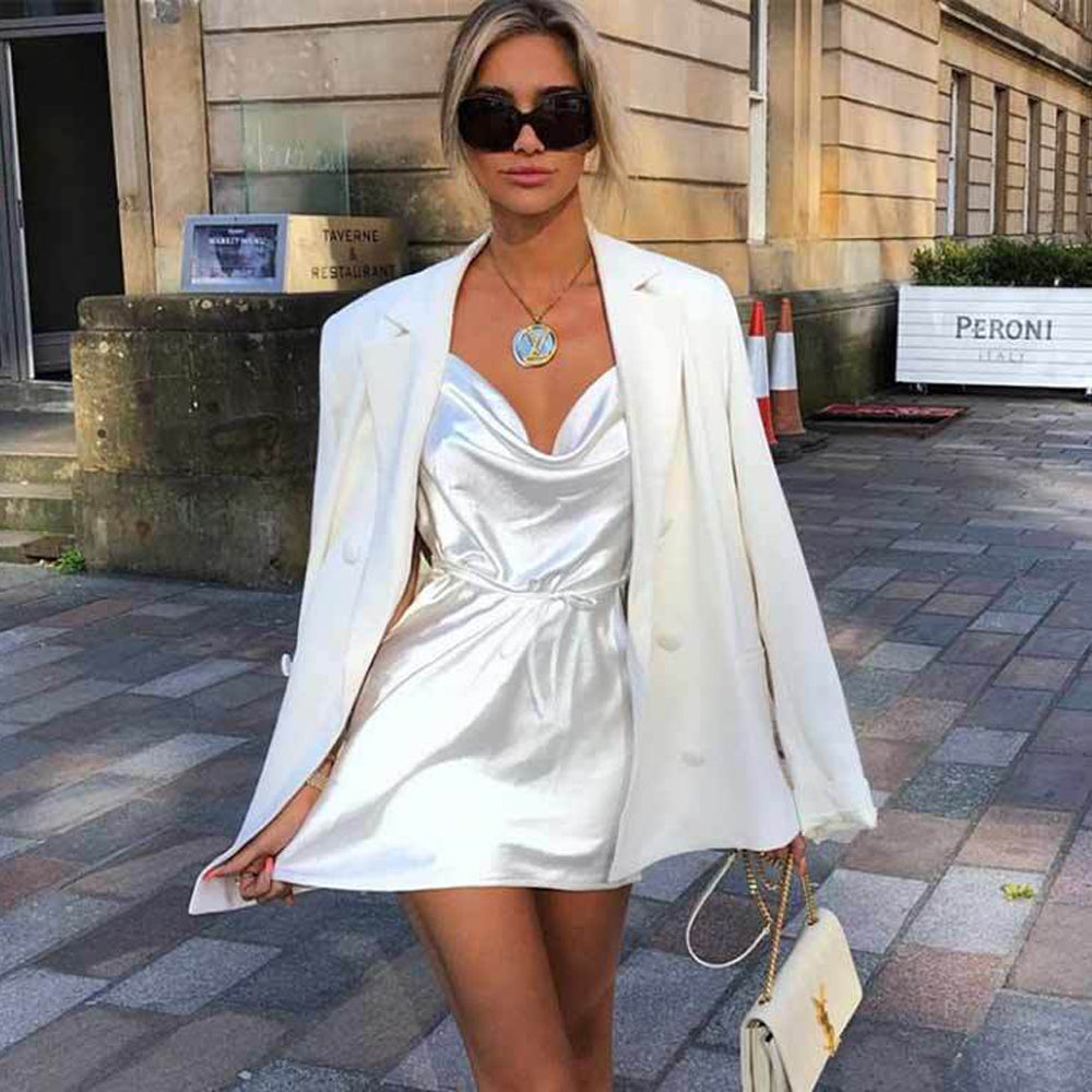 Satin Mini Dress - Frederika’s favorites 🦊