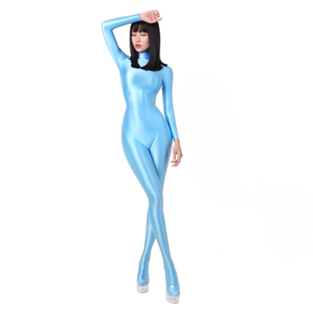 Glossy Elastic One-Piece Jumpsuit - Frederika’s favorites 🦊