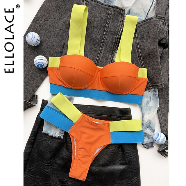 Patchwork Sexy Swimwear - Frederika’s favorites 🦊