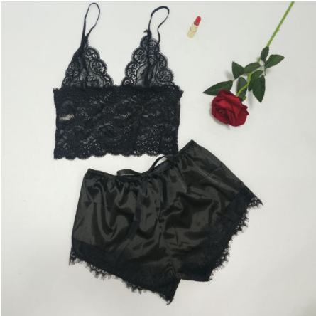 Lace Satin Sleepwear Set - Frederika’s favorites 🦊