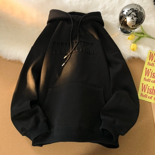 Winter Letter Women Thicken Hoodies - Frederika’s favorites 🦊