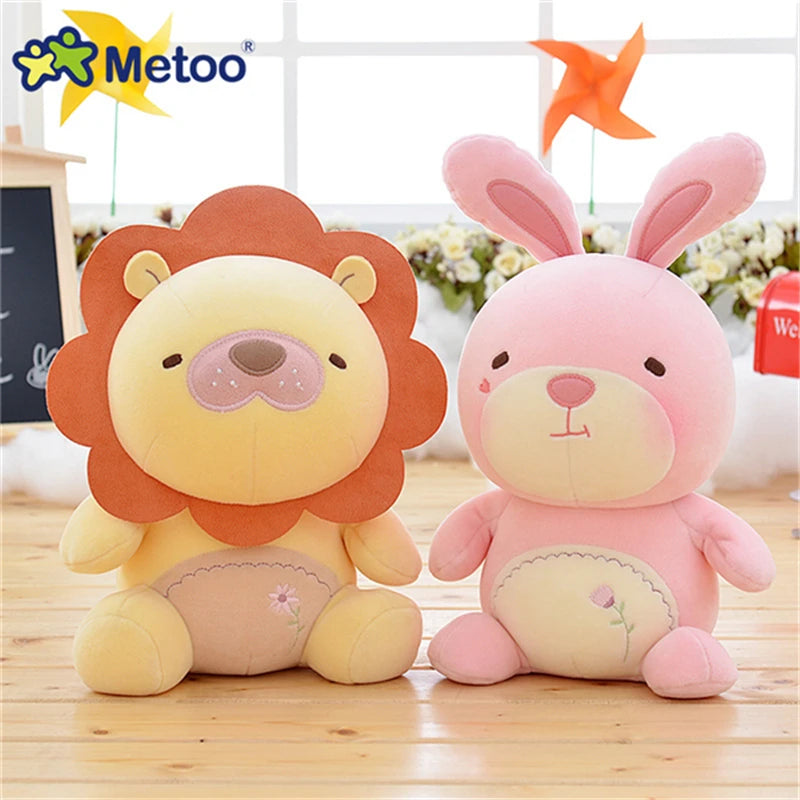 Lovely Metoo Rabbit Plush Toy Stuffed Animal Doll Panda Bear Lion cartoon plush Doll For Kids Gift - Frederika’s favorites 🦊