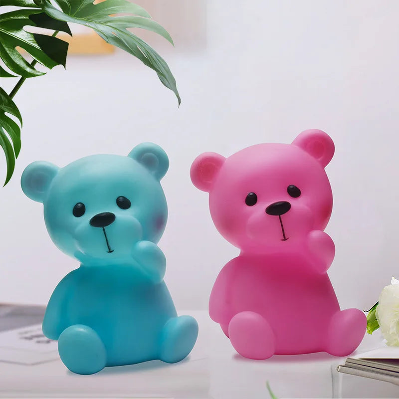 Christmas Toys Gifts Creative Carton Bear Dinosaur Unicorn Lamp Baby Child Bedroom Sleeping Night Lamp for Birthday New Year - Frederika’s favorites 🦊