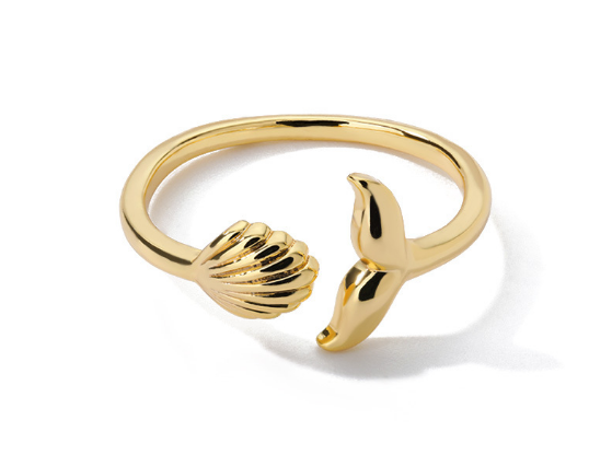 Mermaid Tail Open Rings - Frederika’s favorites 🦊
