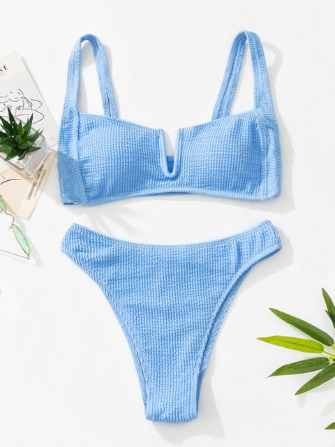 Deep-V Sexy Push Up Swimwear - Frederika’s favorites 🦊