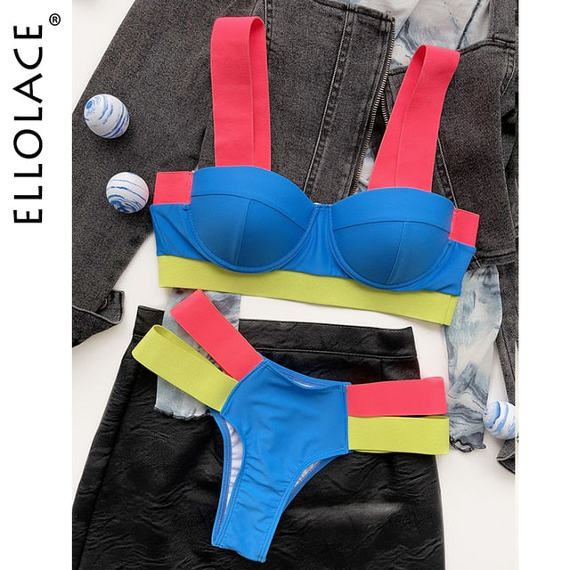 Patchwork Sexy Swimwear - Frederika’s favorites 🦊