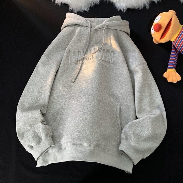 Winter Letter Women Thicken Hoodies - Frederika’s favorites 🦊