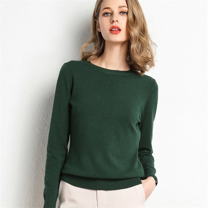 Knitted Pullover Women Sweater - Frederika’s favorites 🦊