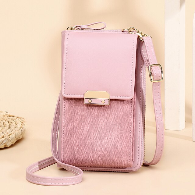 PU Leather Ladies Wallet Crossbody Bag - Frederika’s favorites 🦊