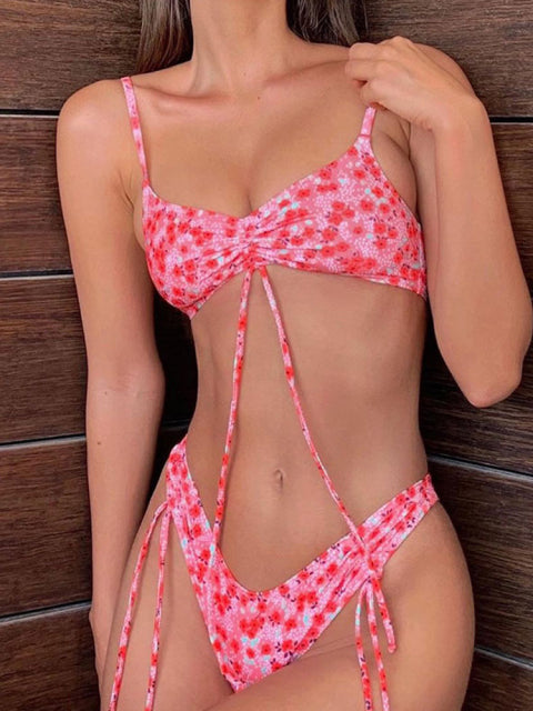 Sexy Triangle Double-Sided Bikini Set - Frederika’s favorites 🦊