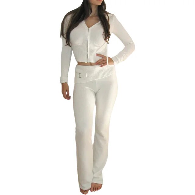 Spring Knitted Women's Two Piece Sets - Frederika’s favorites 🦊