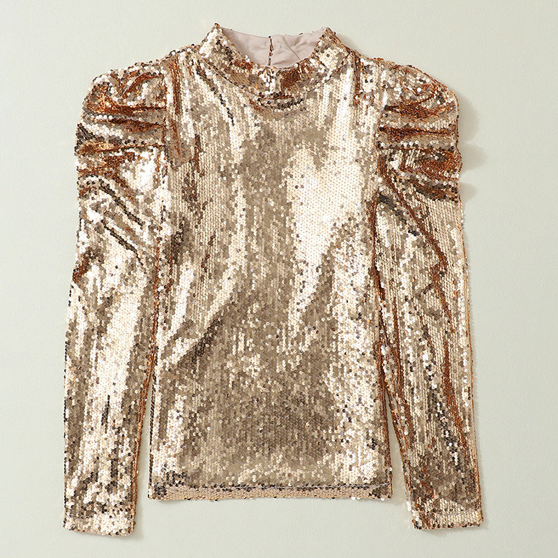 Women's European And American Personalized Design Sense Puff Sleeve Top - Frederika’s favorites 🦊