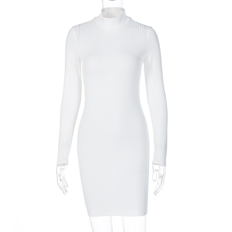Victoria Ribbed Turtleneck Mini Dress - Frederika’s favorites 🦊