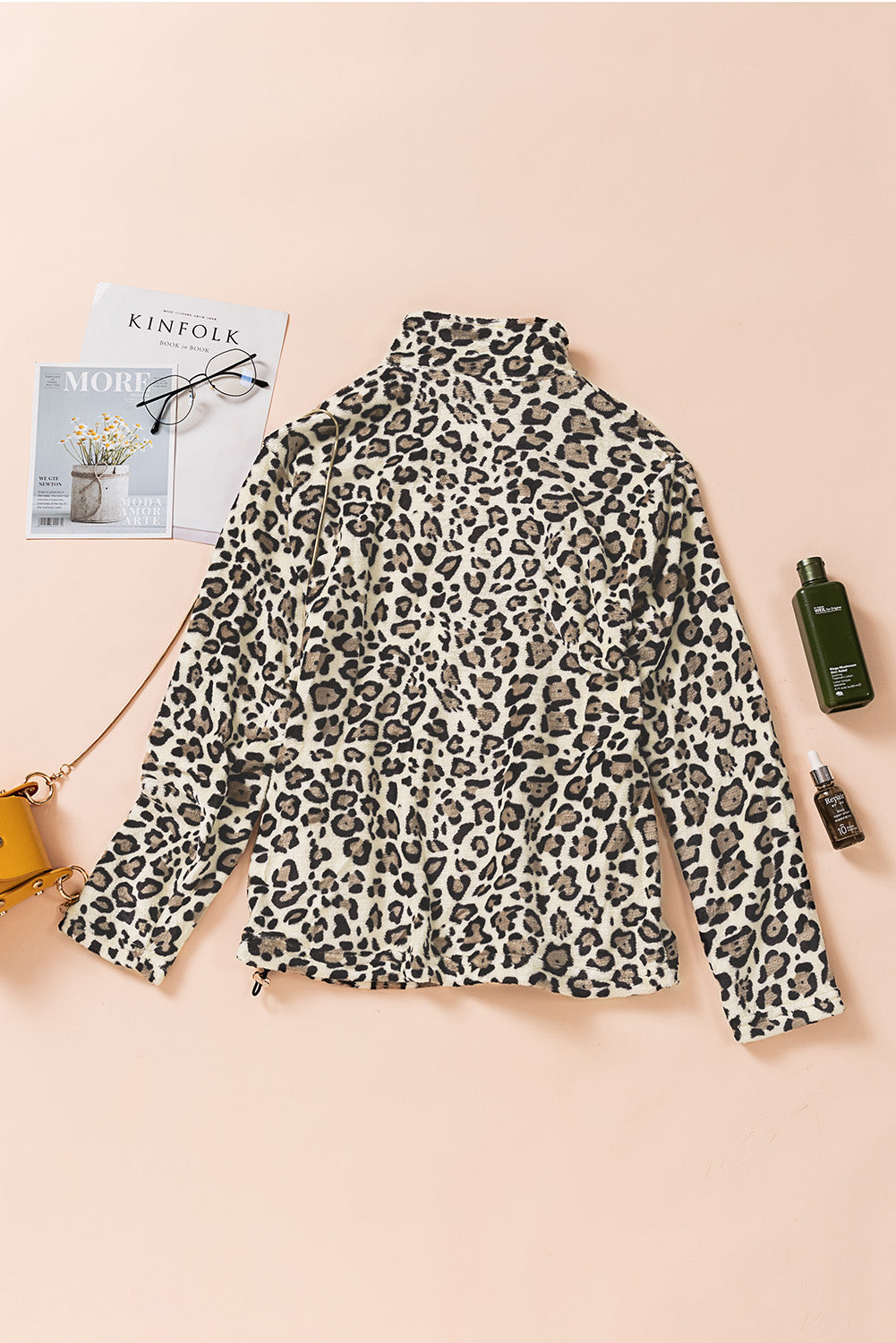 Plaid Print 1/4 Collar Sweatshirt - Frederika’s favorites 🦊