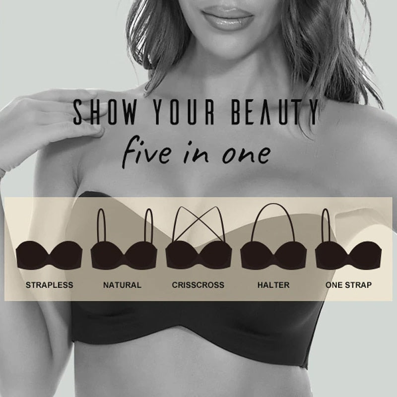 Strapless Bra Push up Non-Slip - Frederika’s favorites 🦊