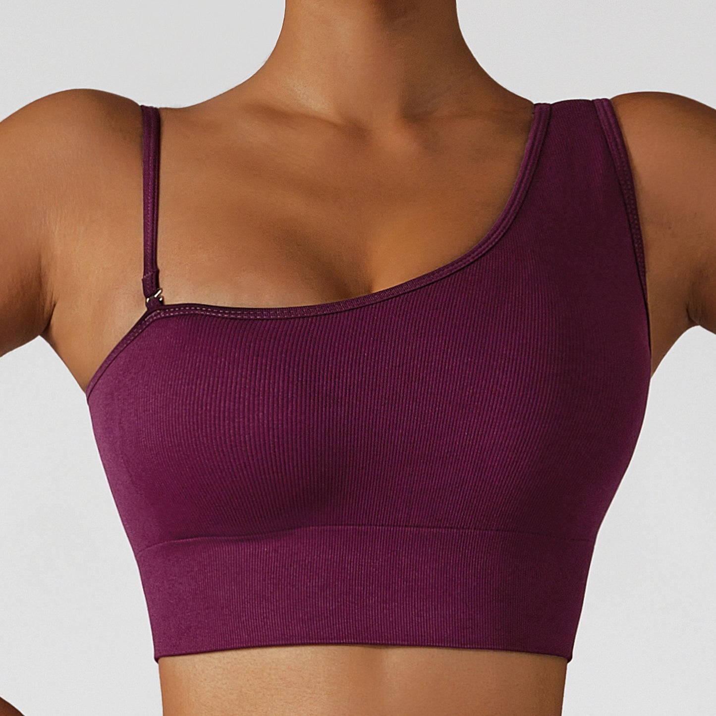 Summer Sexy Oblique Shoulder Yoga Clothes Tops - Frederika’s favorites 🦊