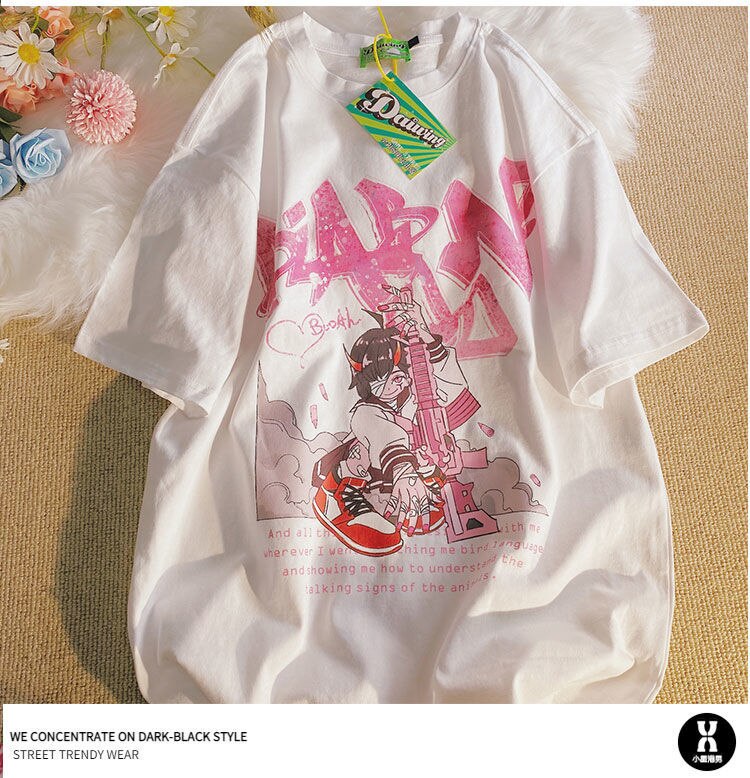 Japan JK Girl Anime Graphic T Shirts - Frederika’s favorites 🦊