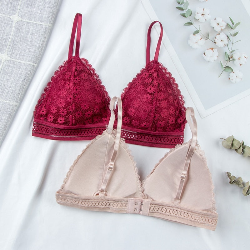 Sexy Floral Lace Bra - Frederika’s favorites 🦊
