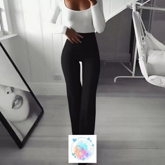 Elevate Your Style with our Chic High Waist Palazzo Pants - Perfect for Any Occasion