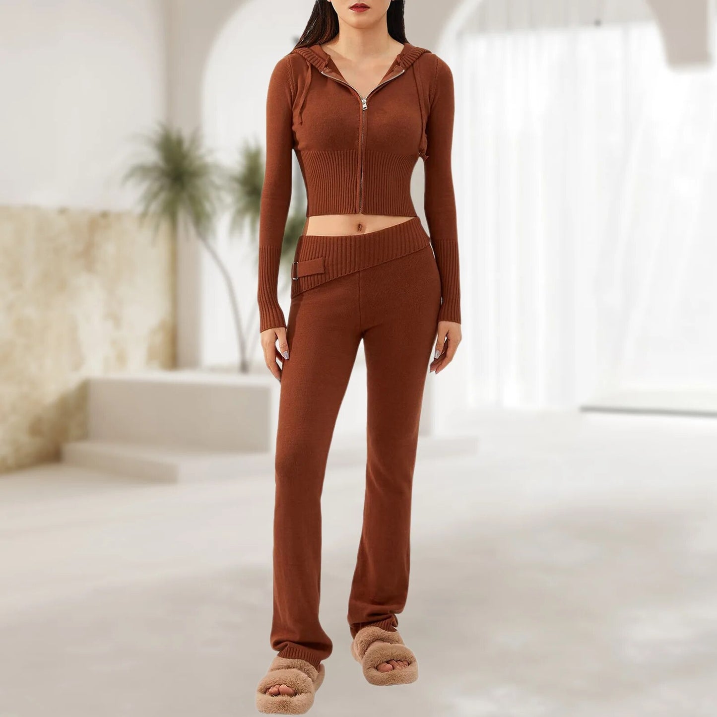Spring Knitted Women's Two Piece Sets - Frederika’s favorites 🦊