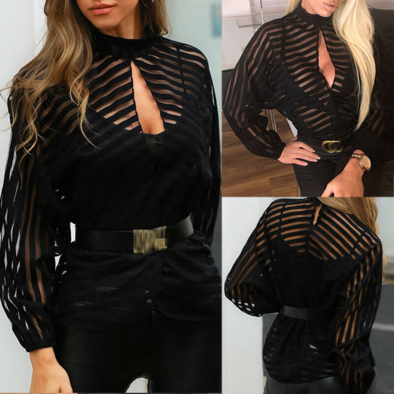 Mesh Net Long Sleeve Blouse - Frederika’s favorites 🦊